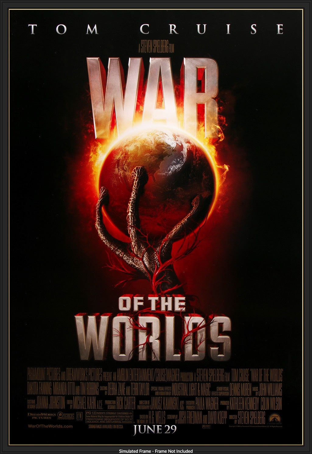 War of the Worlds (2005) original movie poster for sale at Originalfilmart