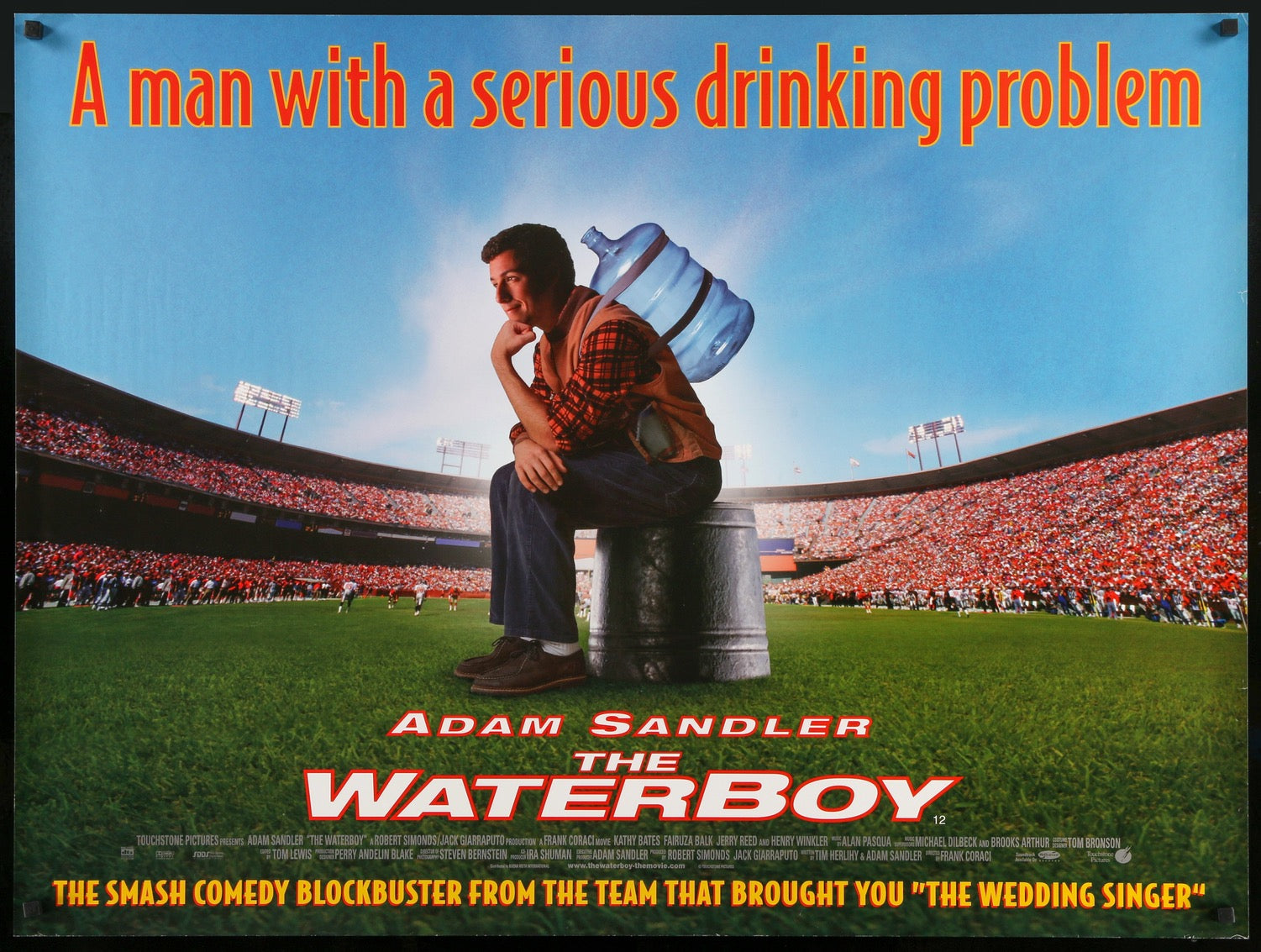 Waterboy (1998) original movie poster for sale at Originalfilmart