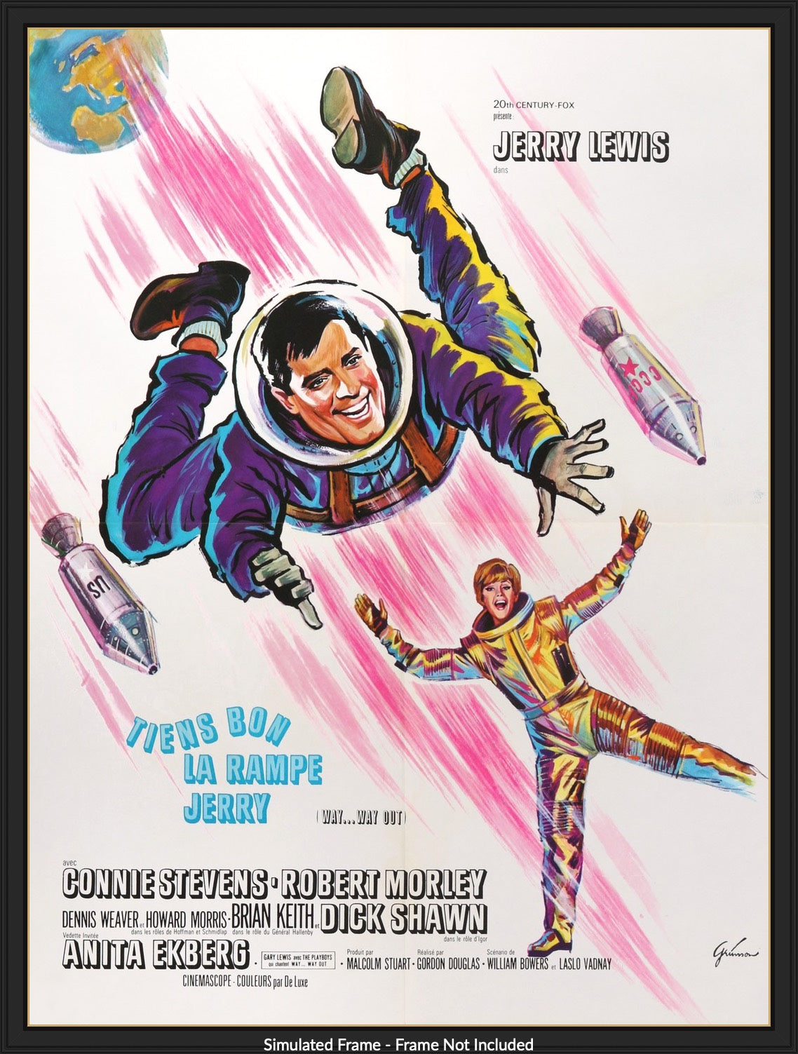 Way Way Out (1966) original movie poster for sale at Originalfilmart