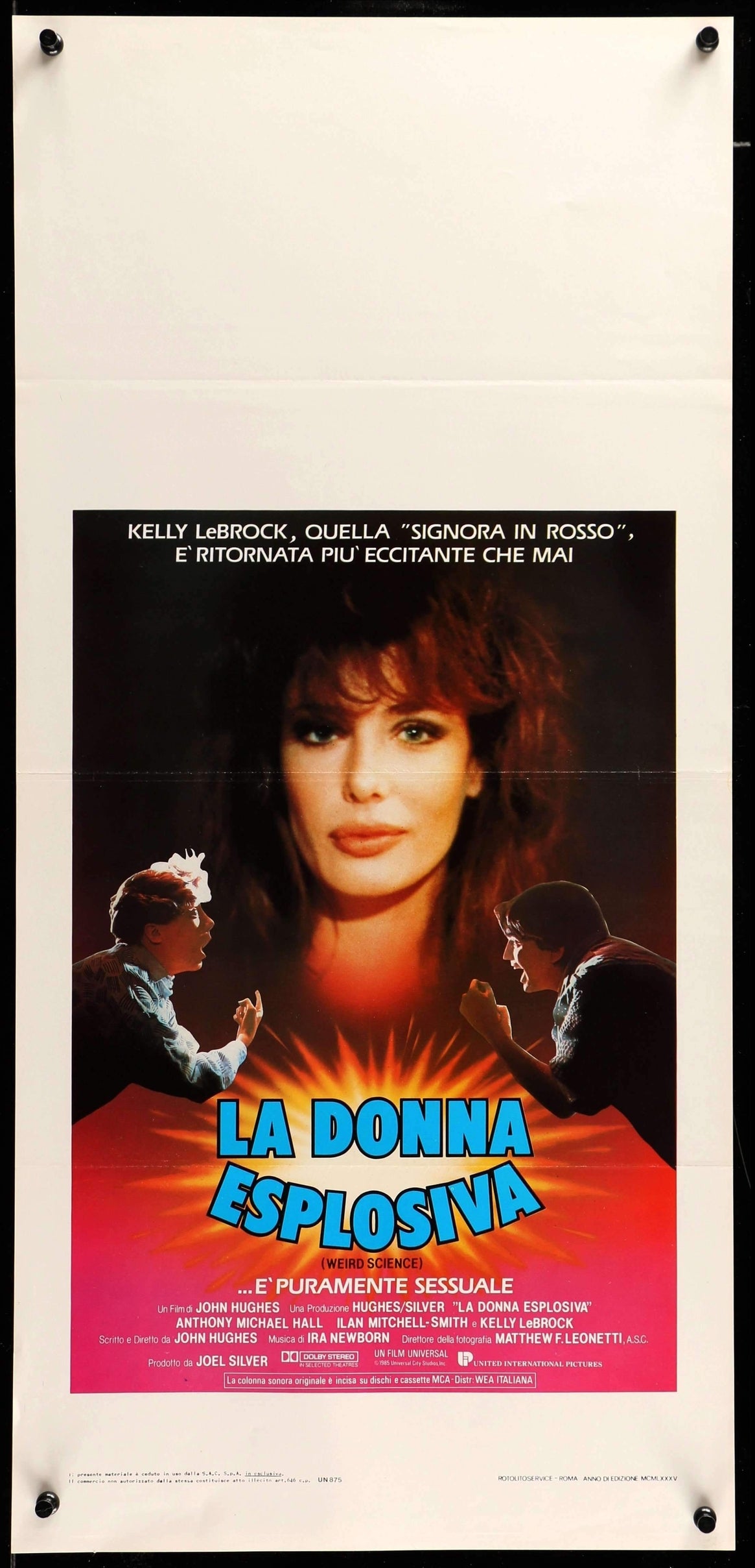 Weird Science (1985) original movie poster for sale at Originalfilmart