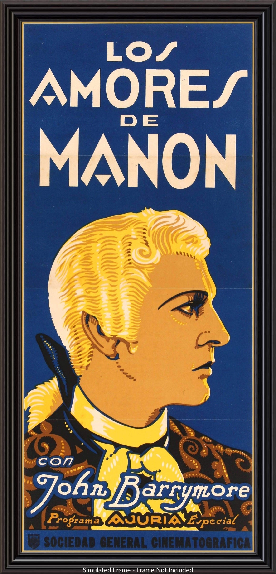 When a Man Loves (1927) original movie poster for sale at Originalfilmart