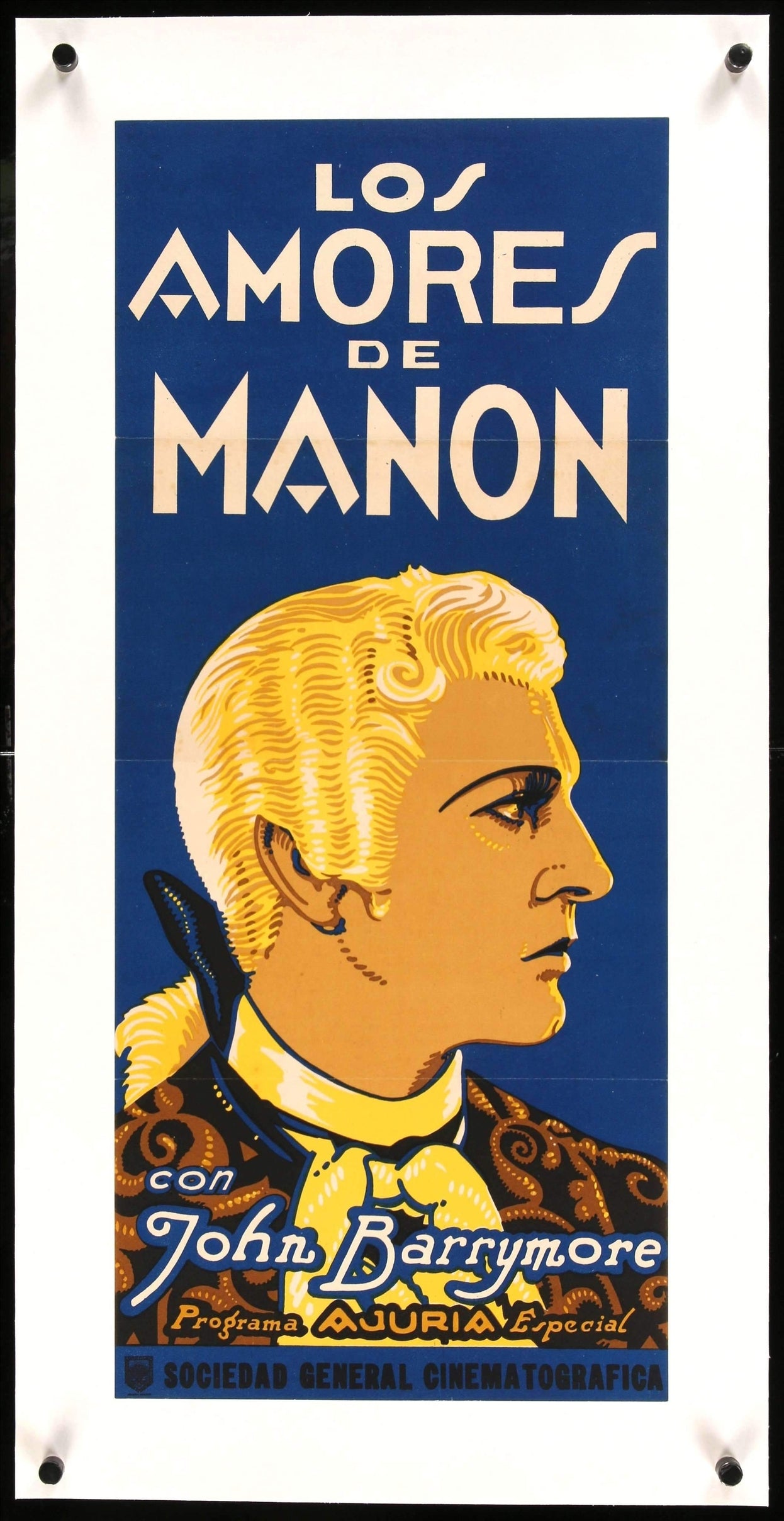 When a Man Loves (1927) original movie poster for sale at Originalfilmart
