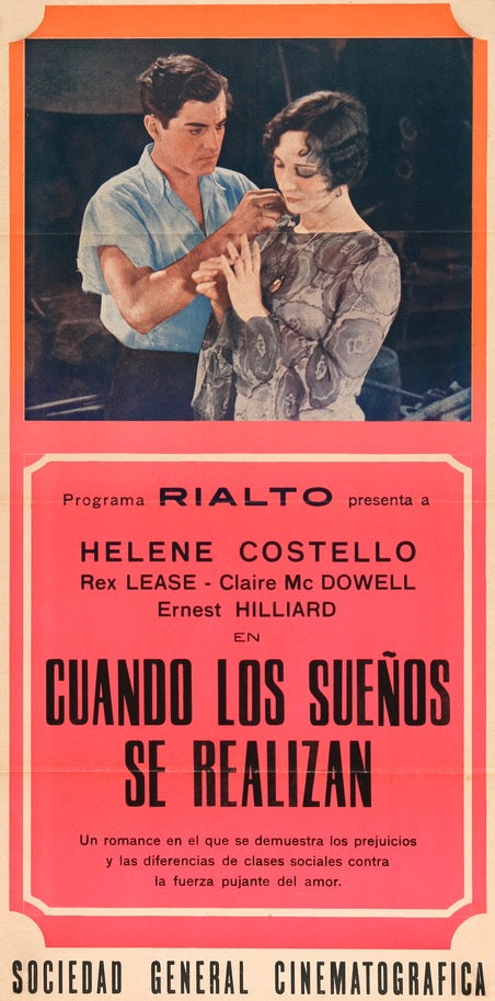 When Dreams Come True (1929) original movie poster for sale at Originalfilmart