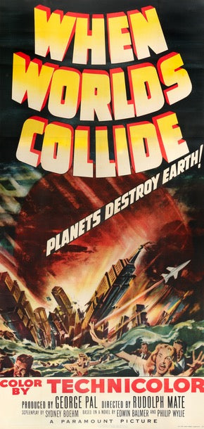 When Worlds Collide (1951) original movie poster for sale at Originalfilmart