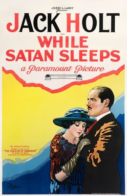 While Satan Sleeps (1922) original movie poster for sale at Originalfilmart