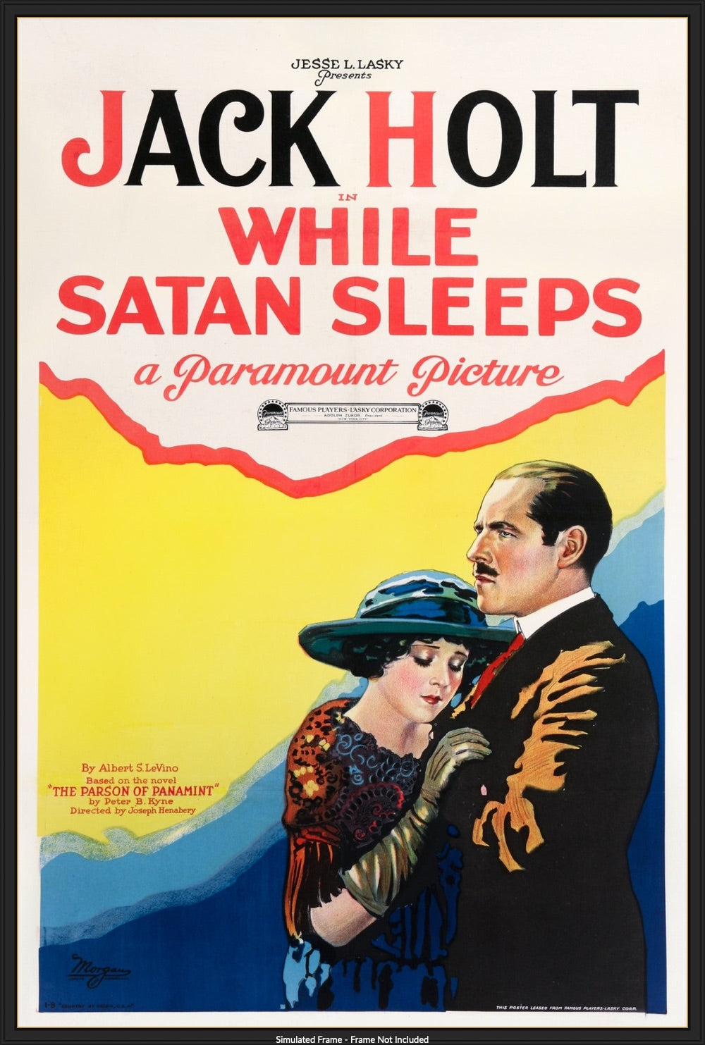 While Satan Sleeps (1922) original movie poster for sale at Originalfilmart