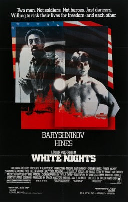 White Nights (1985) original movie poster for sale at Originalfilmart