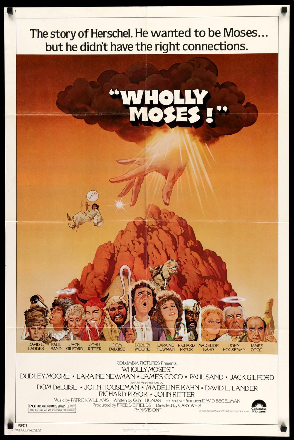 Wholly Moses (1980) original movie poster for sale at Originalfilmart