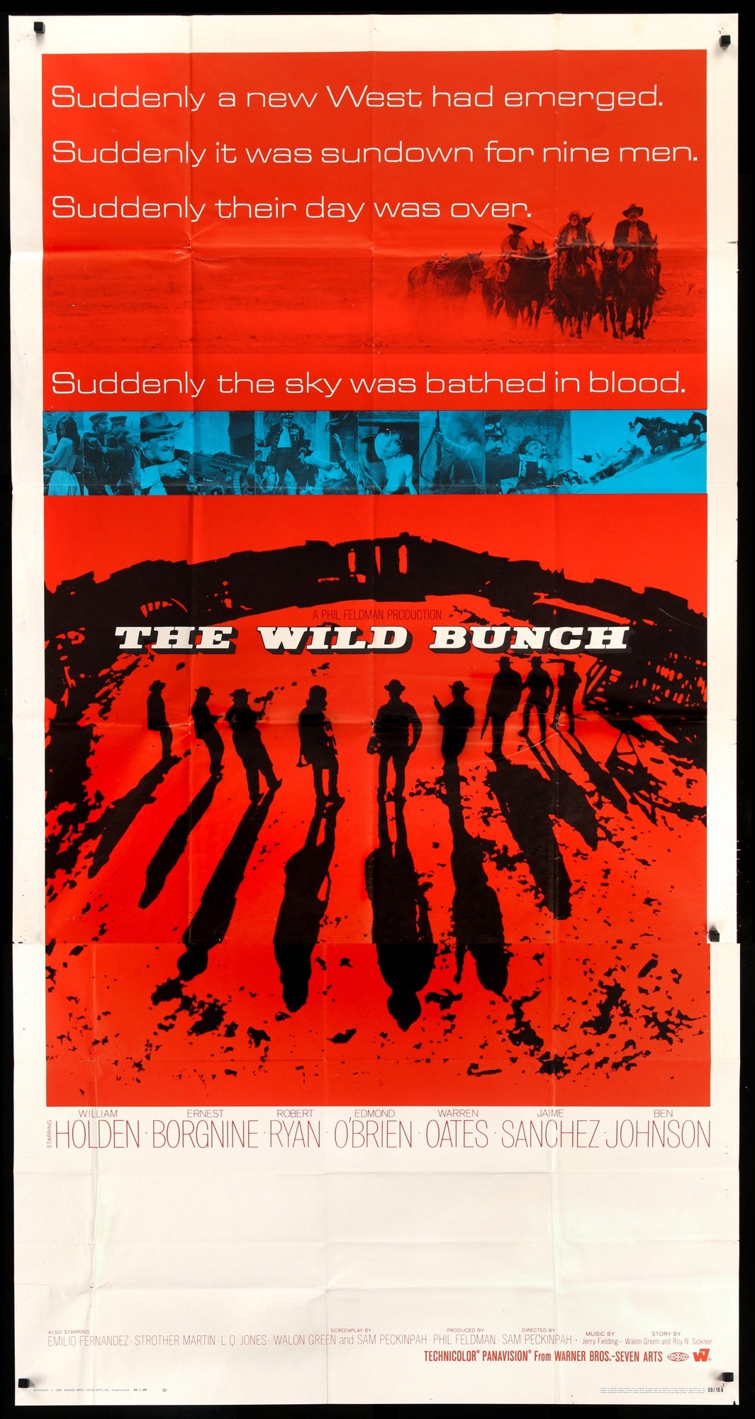 Wild Bunch (1969) original movie poster for sale at Originalfilmart