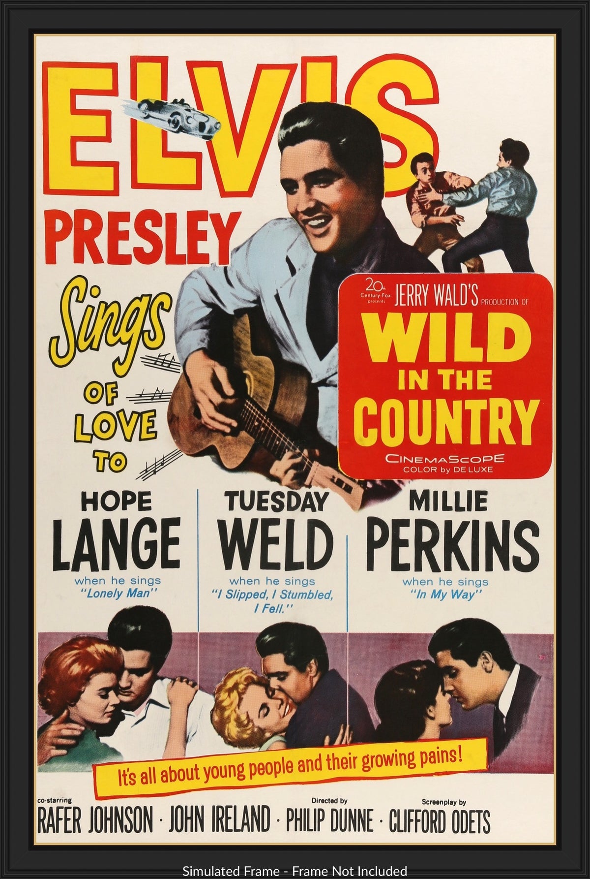 Wild in the Country (1961) original movie poster for sale at Originalfilmart