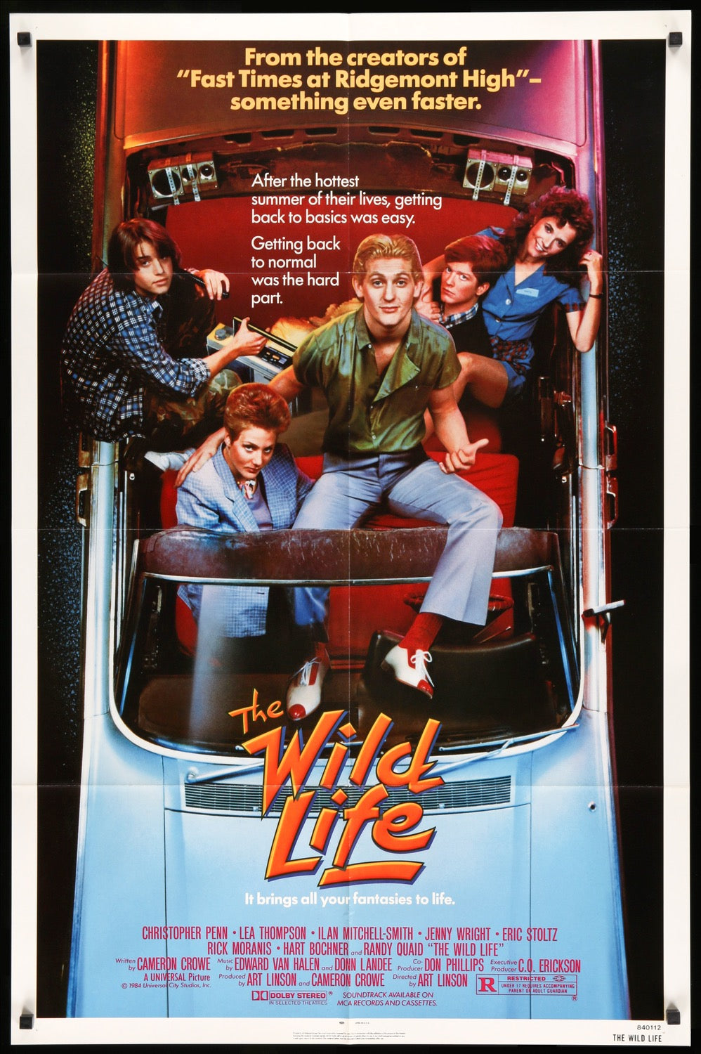 Wild Life (1984) original movie poster for sale at Originalfilmart
