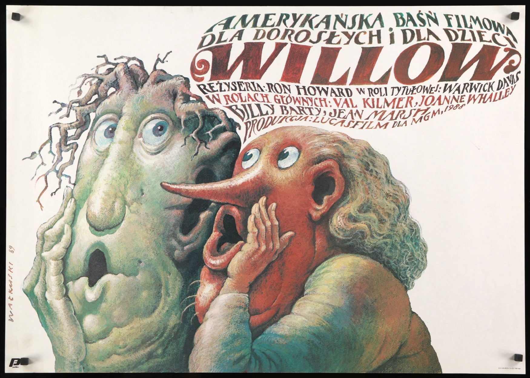 Willow (1988) original movie poster for sale at Originalfilmart