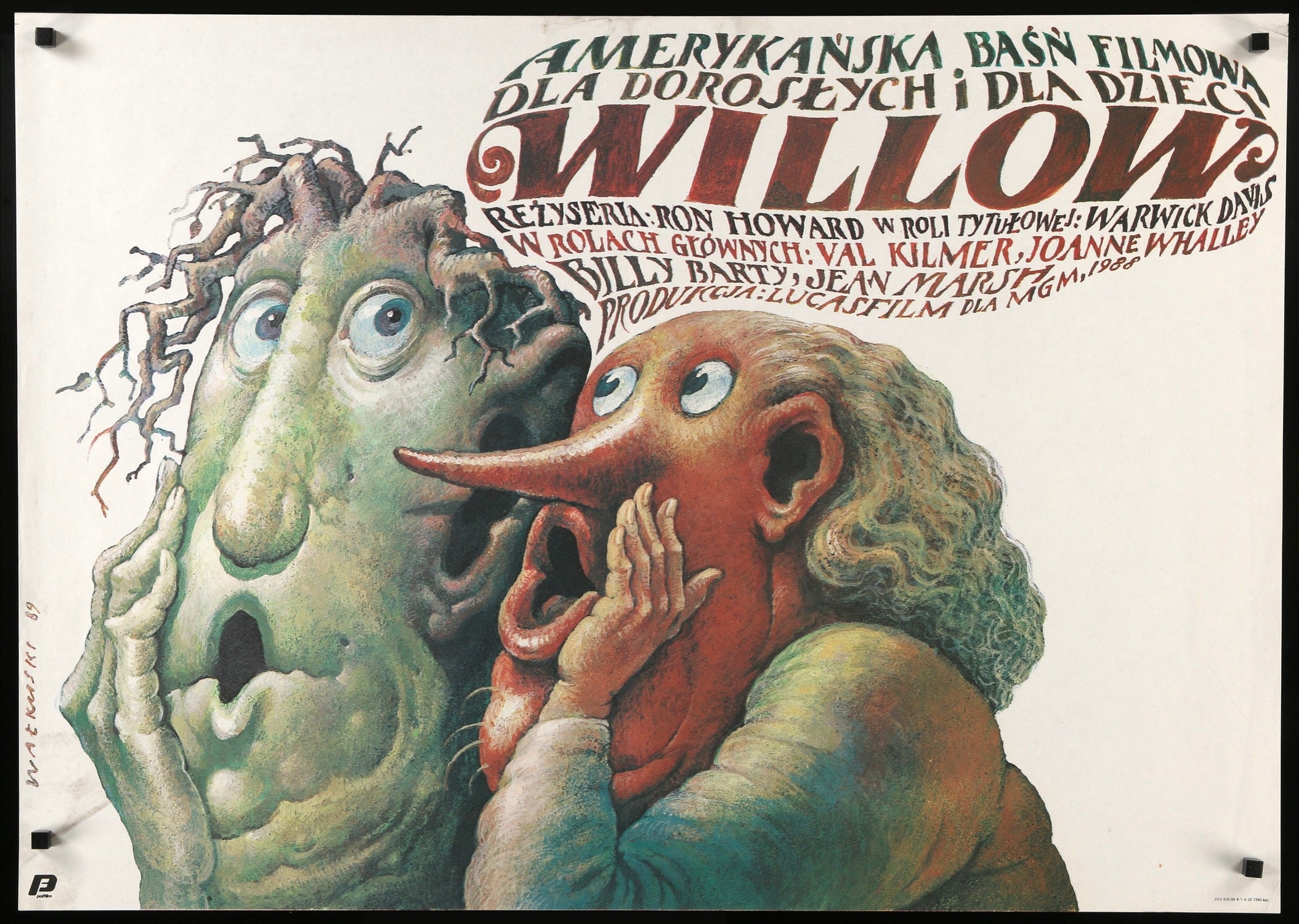Willow (1988) original movie poster for sale at Originalfilmart