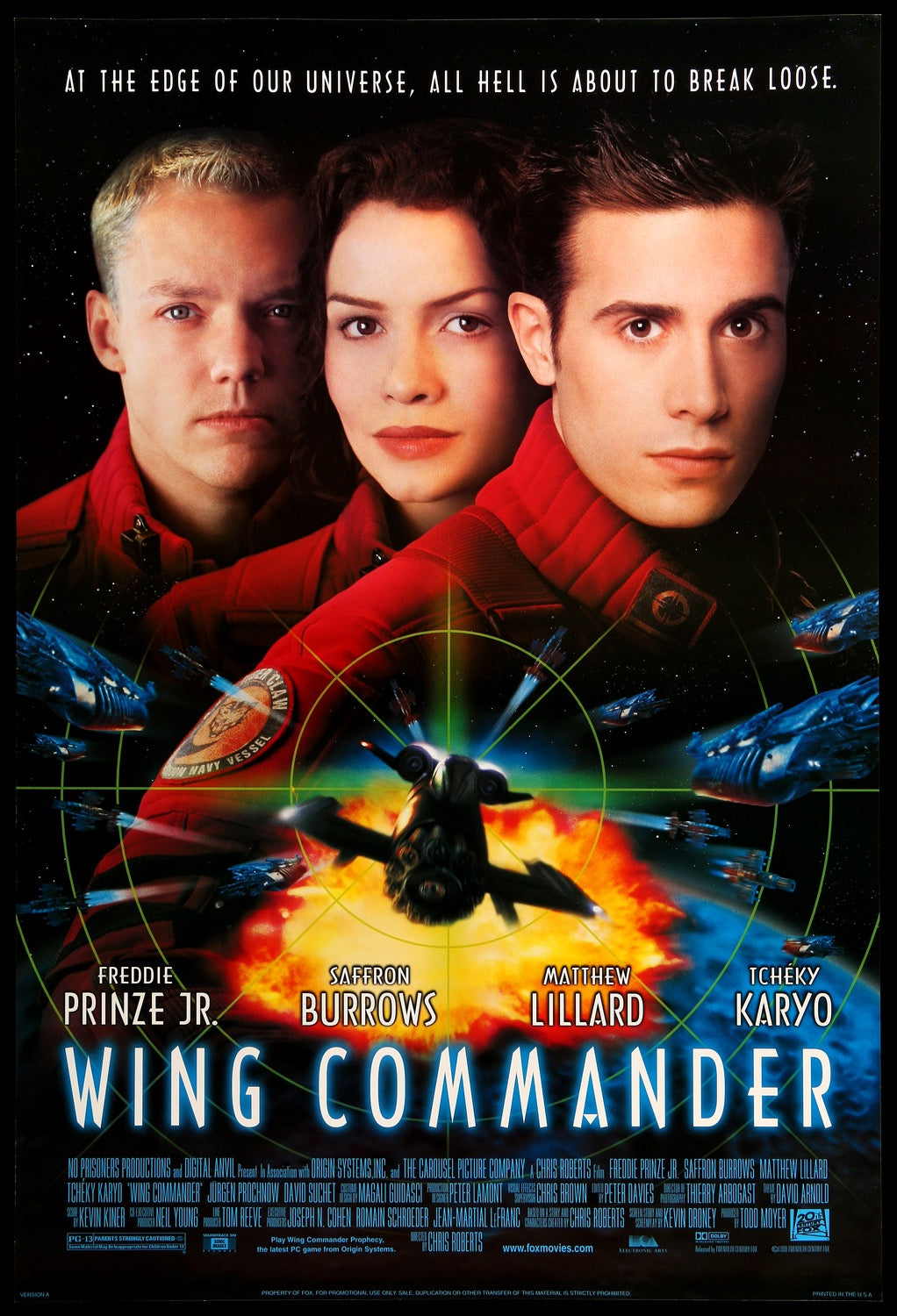 Wing Commander (1999) original movie poster for sale at Originalfilmart