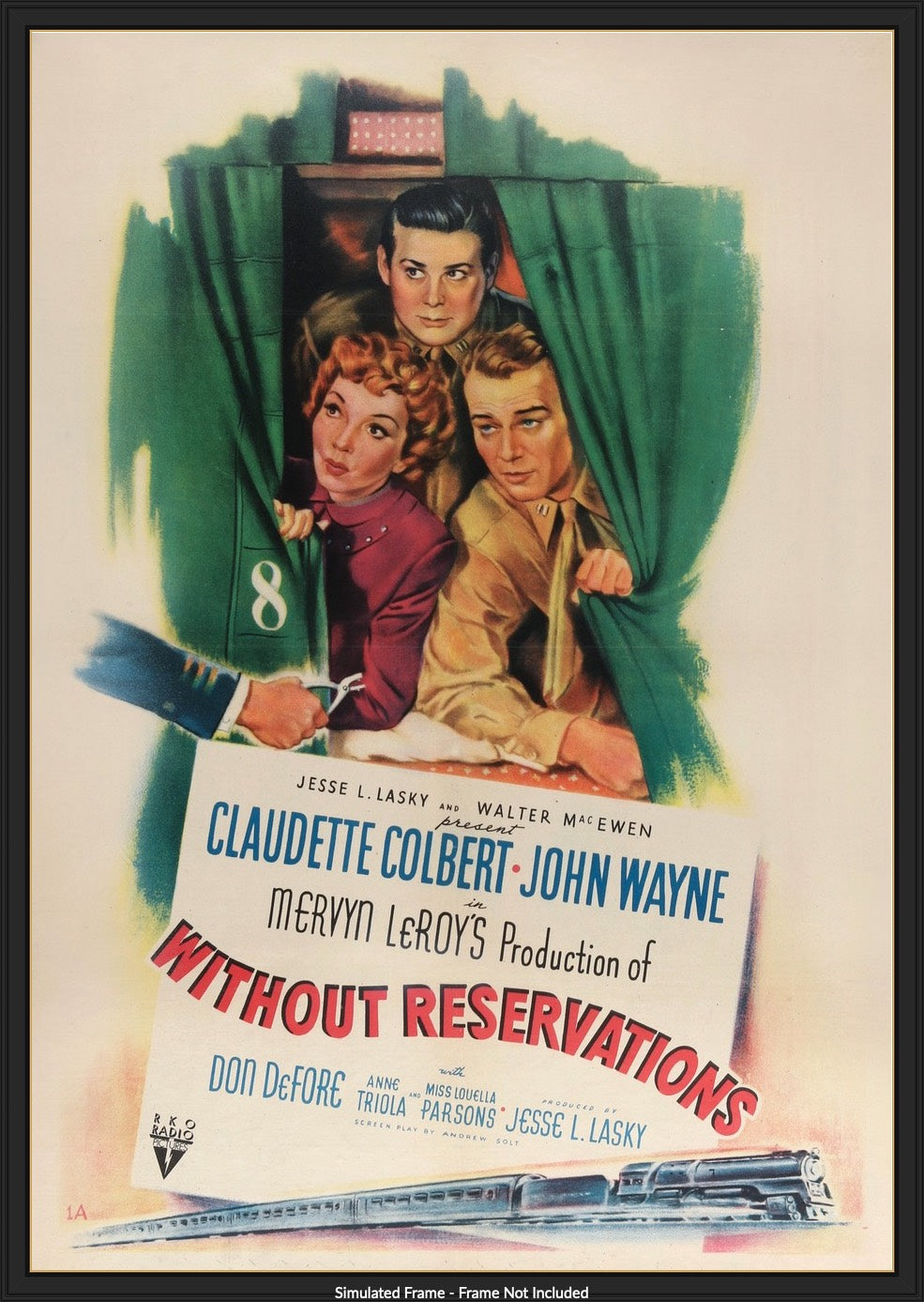 Without Reservations (1946) original movie poster for sale at Originalfilmart
