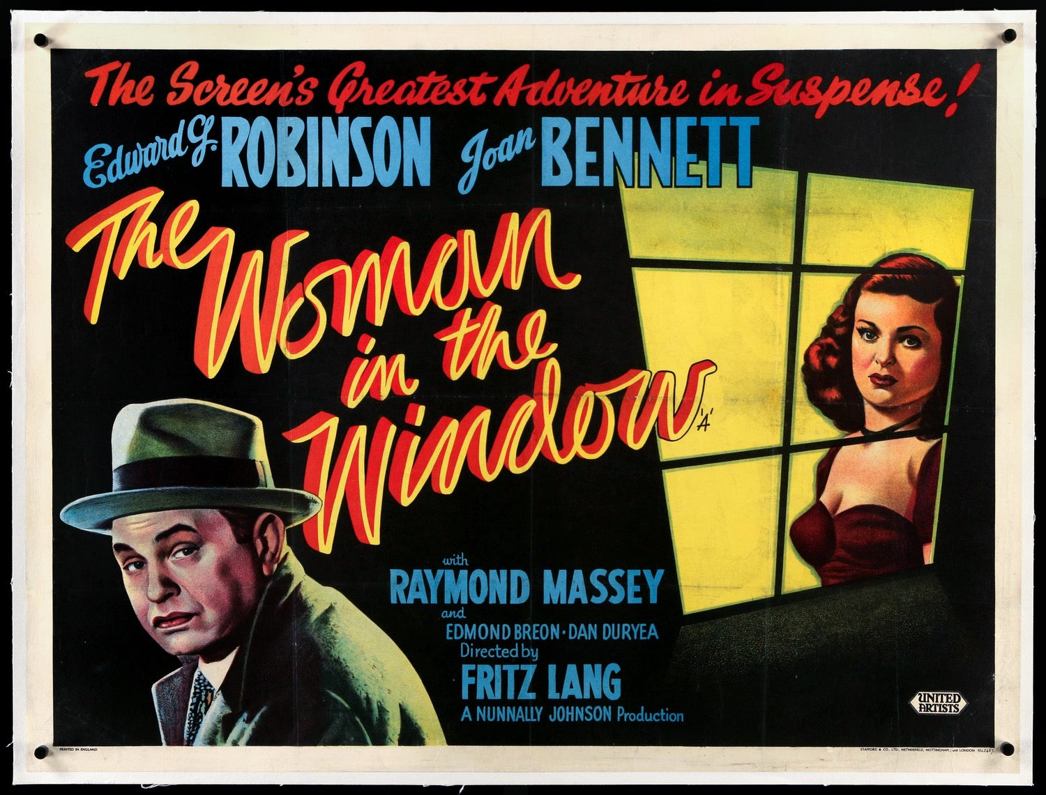 Woman in the Window (1944) original movie poster for sale at Originalfilmart
