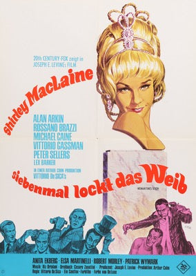 Woman Times Seven (1967) original movie poster for sale at Originalfilmart