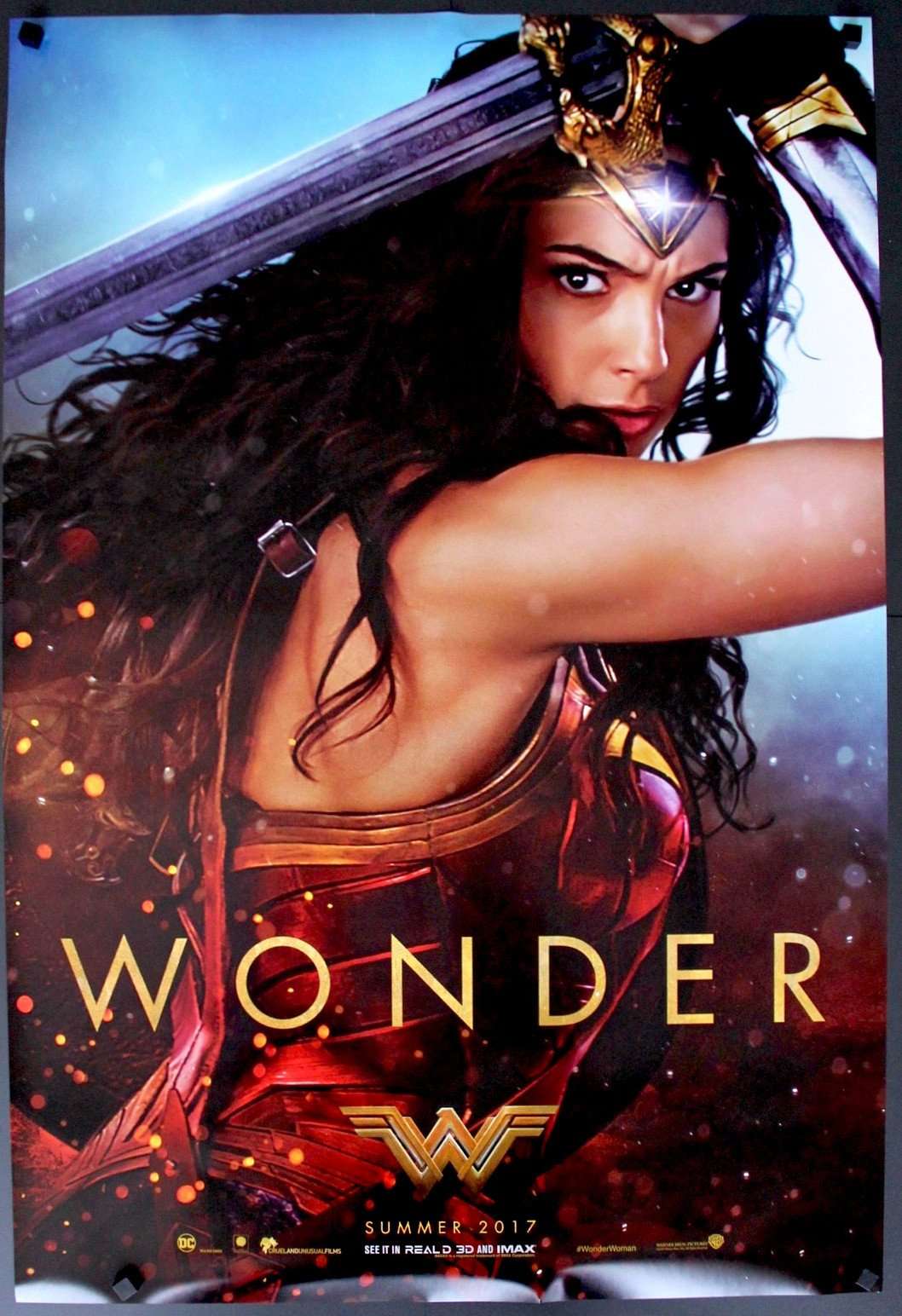 Wonder Woman (2017) original movie poster for sale at Originalfilmart