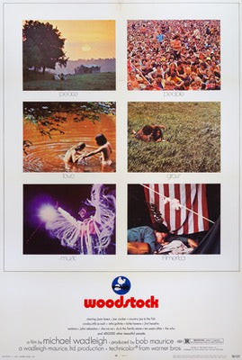 Woodstock (1970) original movie poster for sale at Originalfilmart