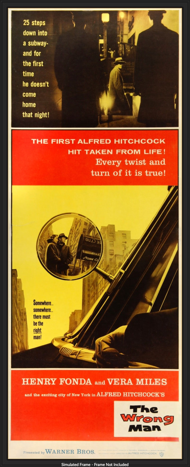 Wrong Man (1956) original movie poster for sale at Originalfilmart