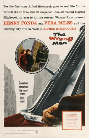 Wrong Man (1956) original movie poster for sale at Originalfilmart