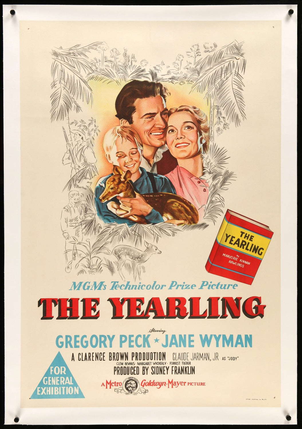 Yearling (1946) original movie poster for sale at Originalfilmart