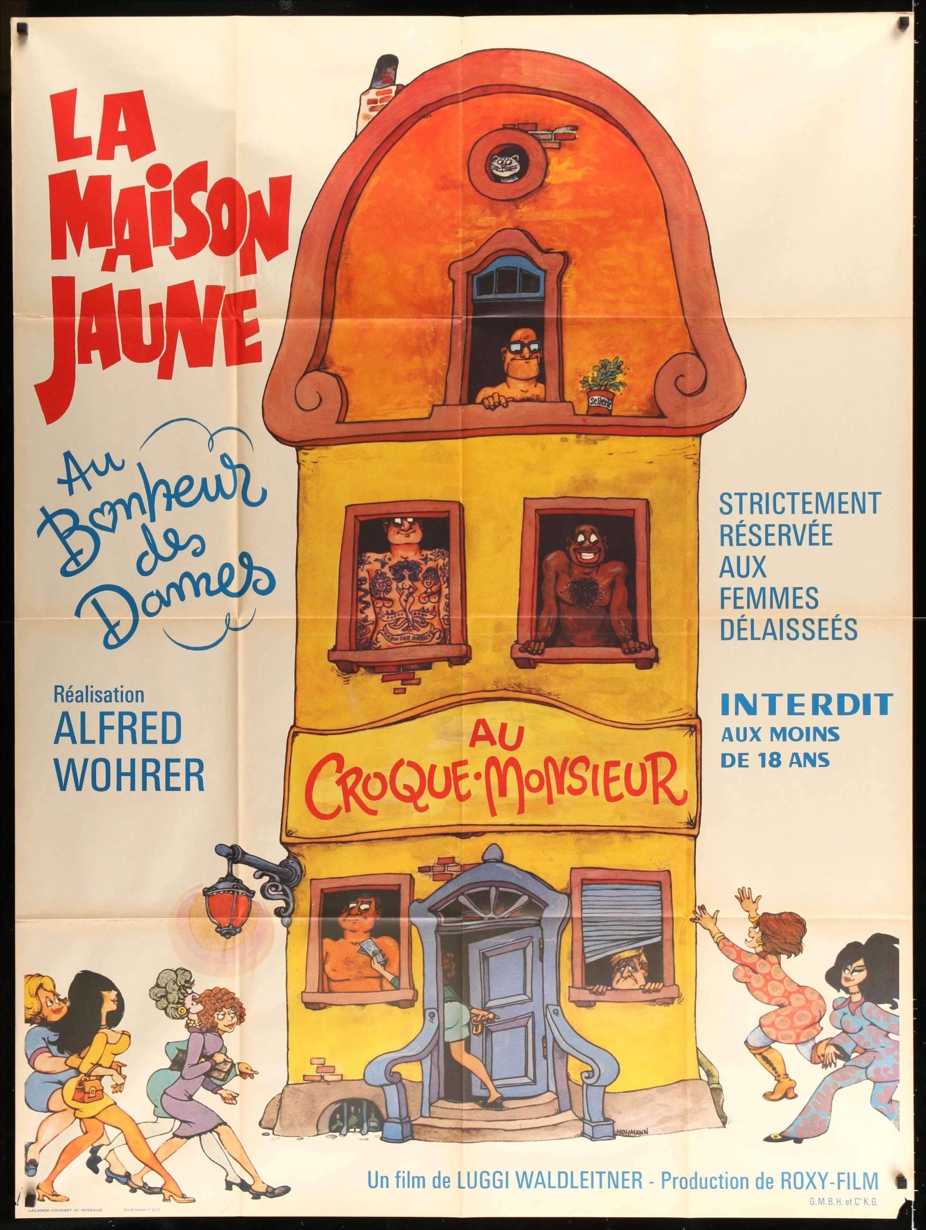 Yellow House on Pinnasberg (1970) original movie poster for sale at Originalfilmart