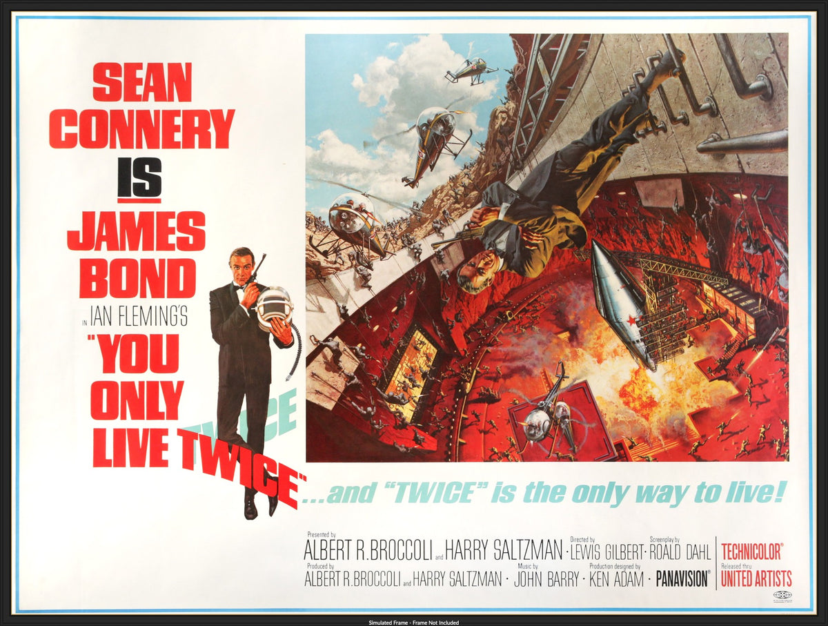 You Only Live Twice (1967) original movie poster for sale at Originalfilmart