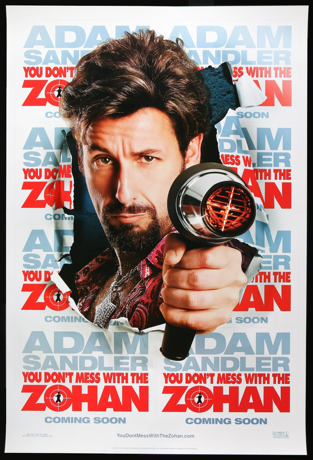You Don't Mess With the Zohan (2008) original movie poster for sale at Originalfilmart