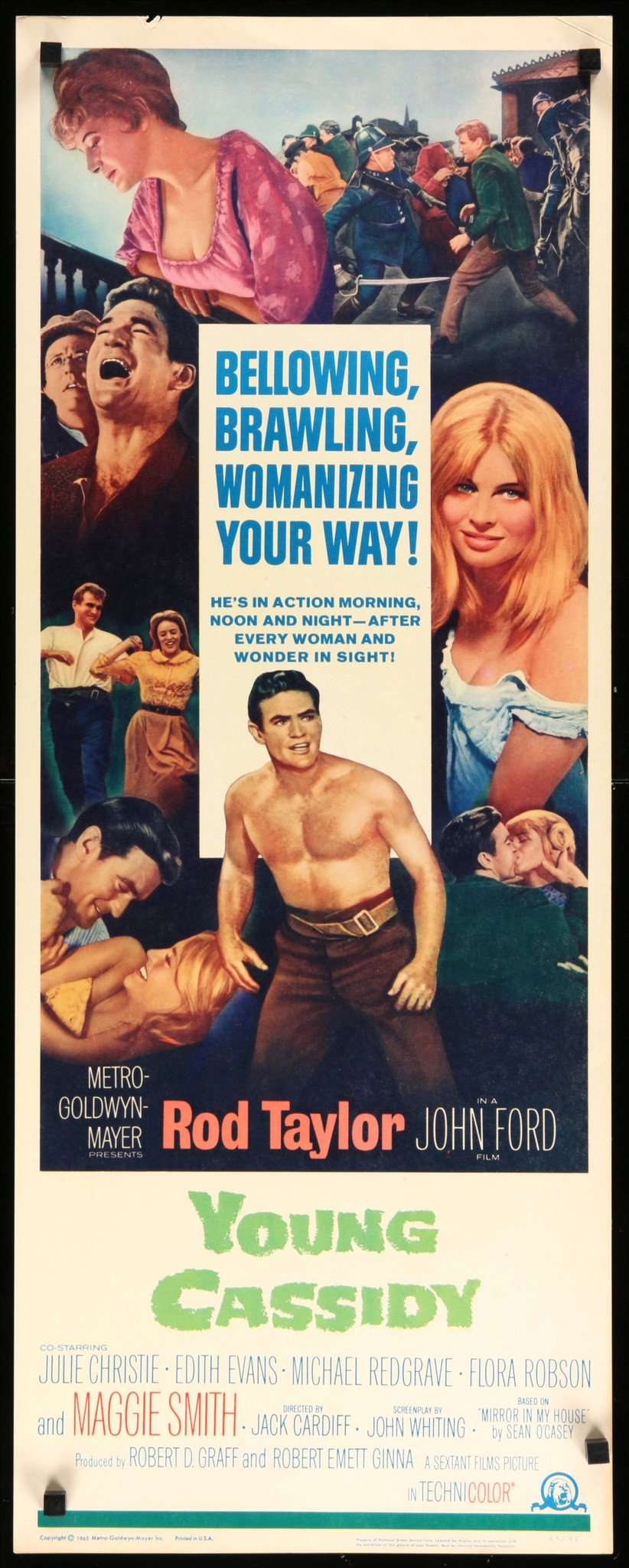 Young Cassidy (1965) original movie poster for sale at Originalfilmart