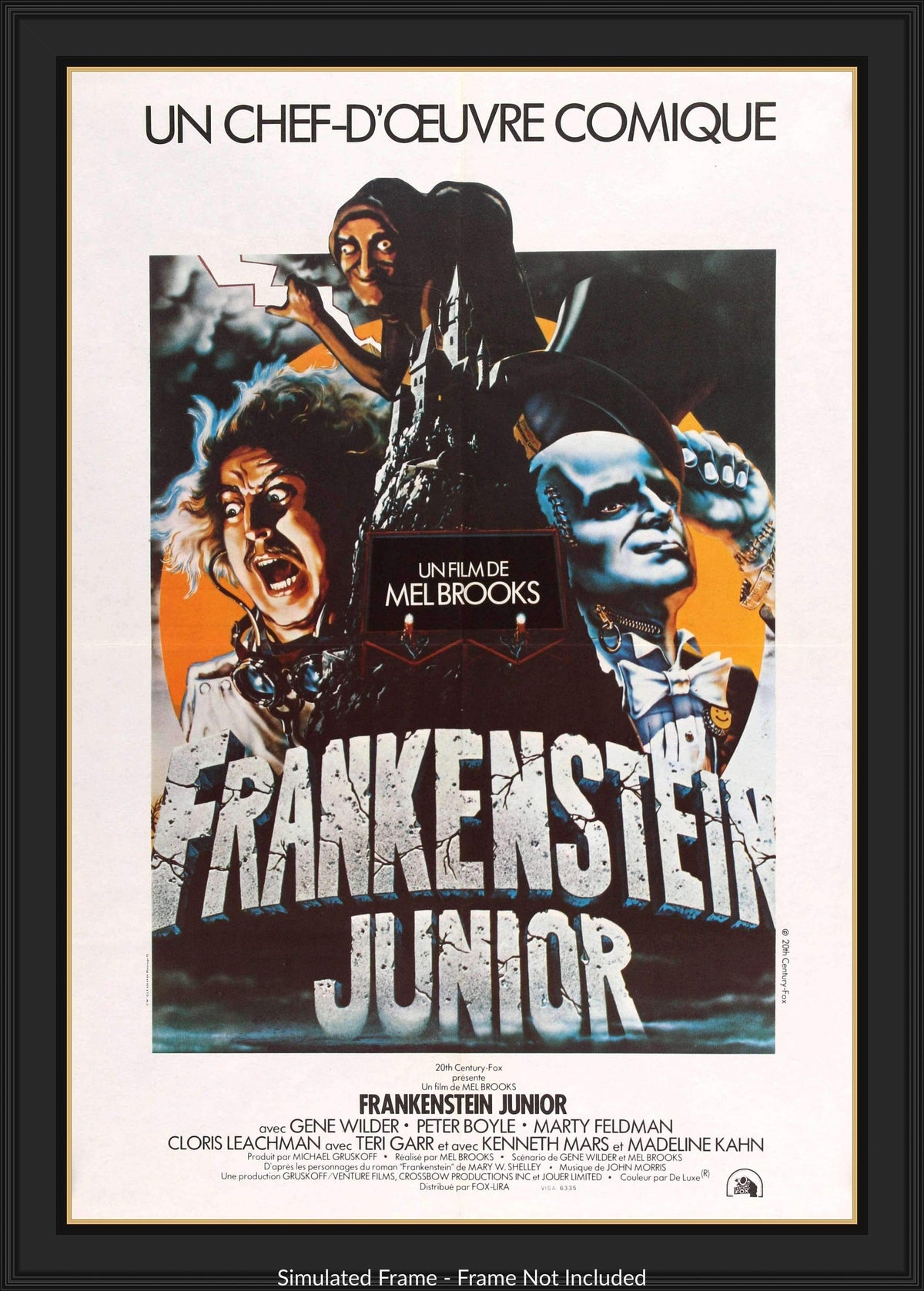 Young Frankenstein (1974) original movie poster for sale at Originalfilmart
