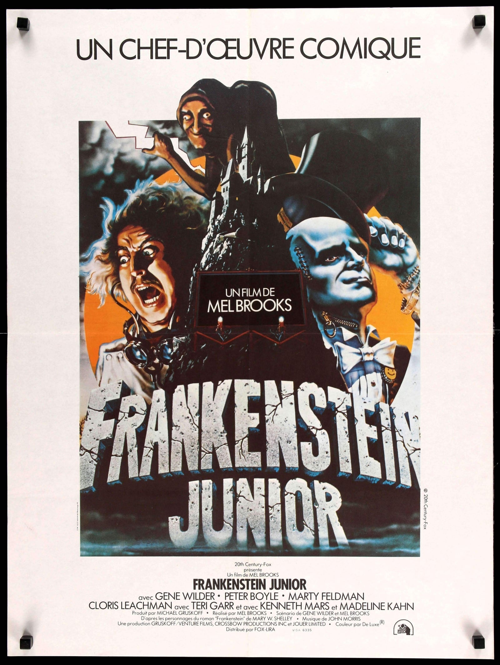 Young Frankenstein (1974) original movie poster for sale at Originalfilmart