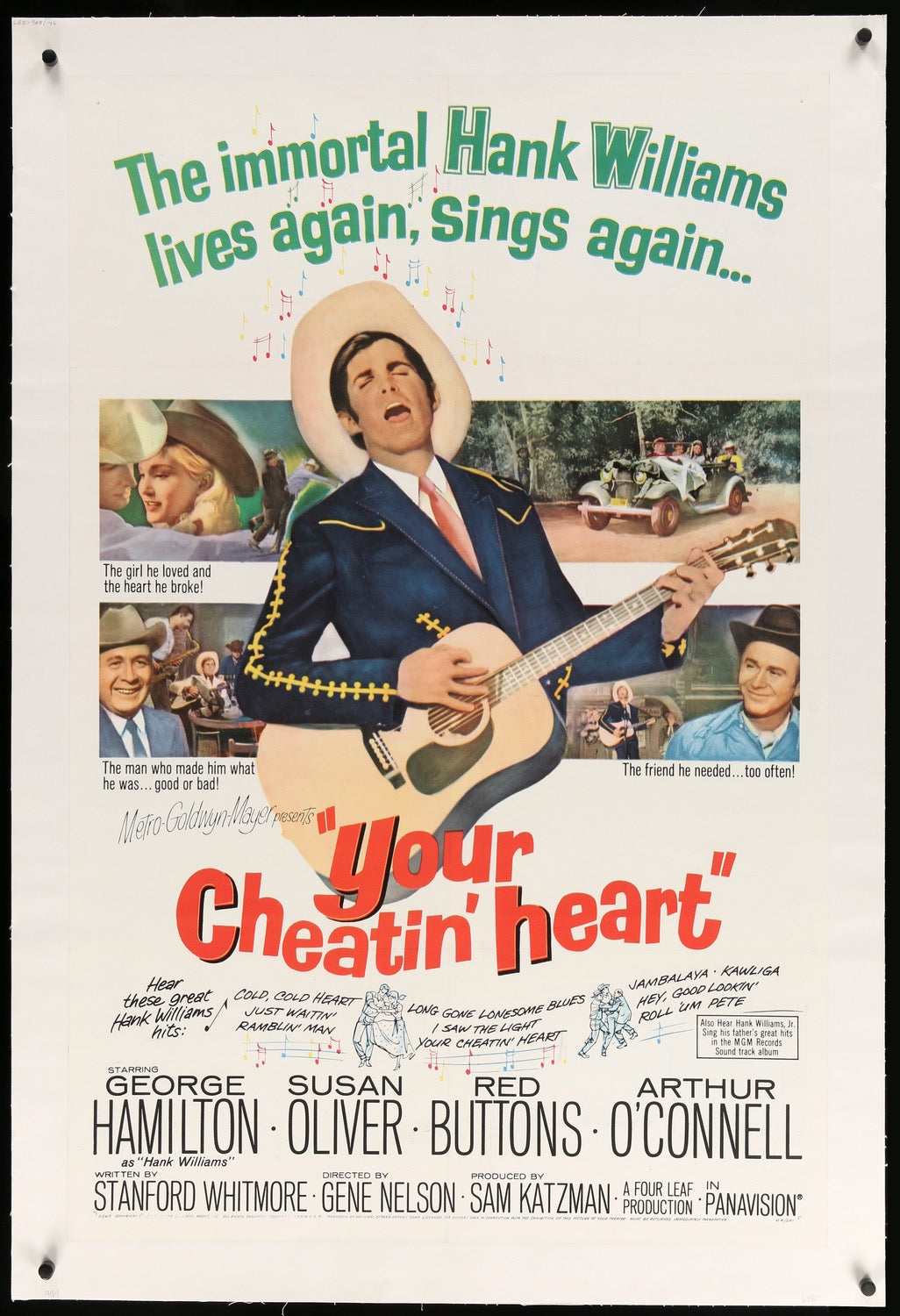 Your Cheatin' Heart (1964) original movie poster for sale at Originalfilmart