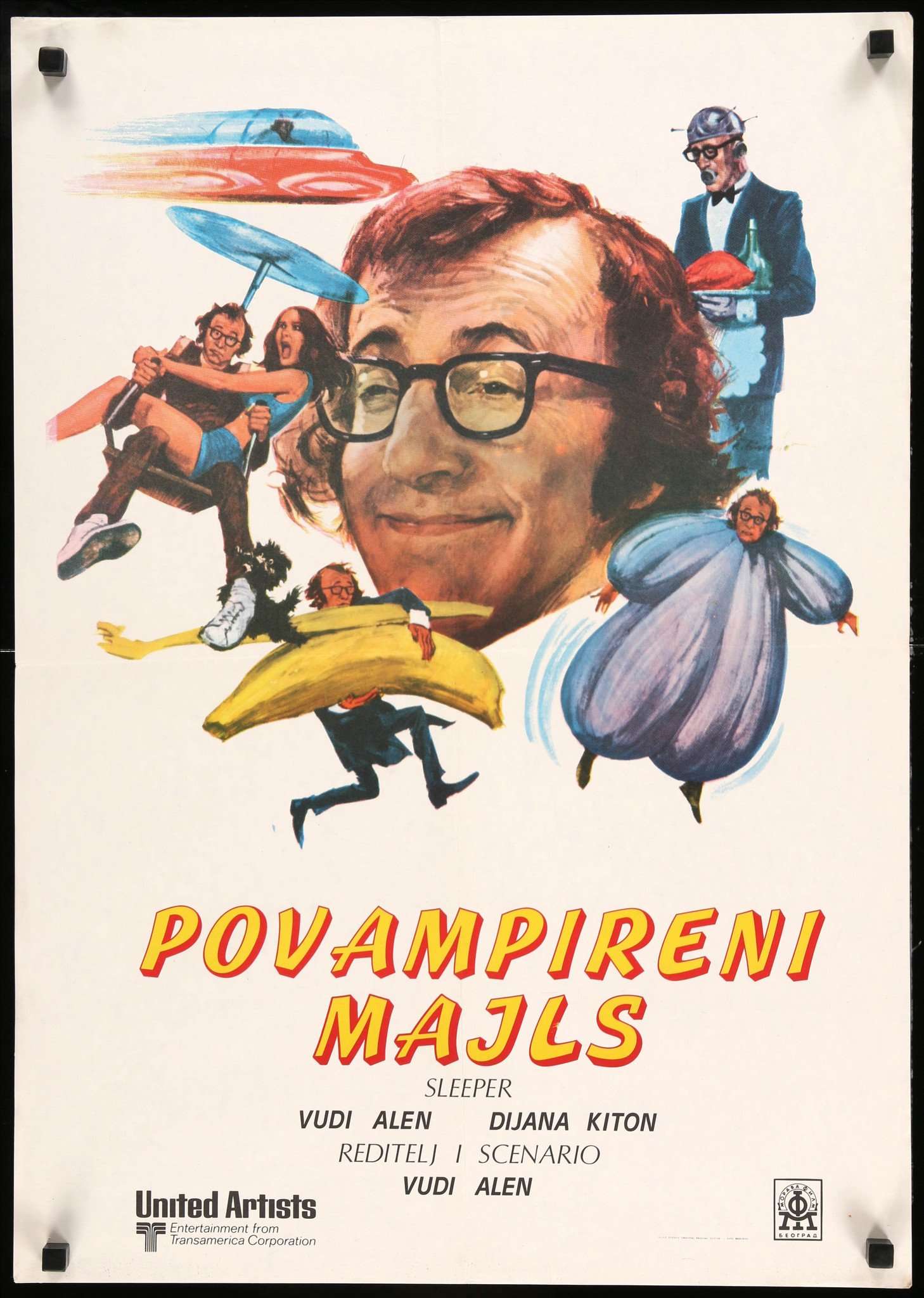 Sleeper (1973) original movie poster for sale at Originalfilmart